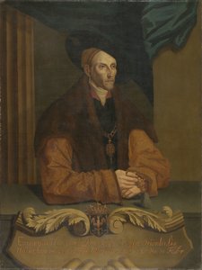 إدزارد الأول (1462-1528) ، كونت شرق فريزلاند بواسطة جاكوب كورنيليش فان أوستسانين (رفض الإسناد)