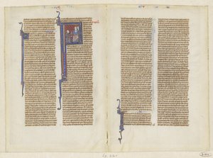 جزء من الكتاب المقدس ، سفر الملوك ، الفصل 2: ​​ركع داود أمام شاول بواسطة مجهول