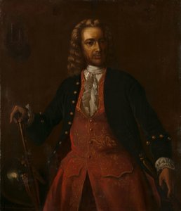 جاكوب موسيل (1750-1761) صورة يعقوب موسيل ، الحاكم العام لشركة الهند الشرقية الهولندية بواسطة مجهول