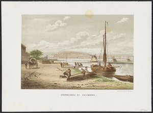 جسر سكة حديد Kuilenburg بالقرب من Culemborg ، 1868 جسر للسكك الحديدية في Culemborg (العنوان على الجسم) جسور السكك الحديدية الرئيسية في هولندا (عنوان السلسلة) بواسطة بروس وشركاه.