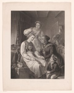 Le Suprême Bon Ton ، 1800-1815 ، رقم 21: الأنيق عند حداده بواسطة مجهول