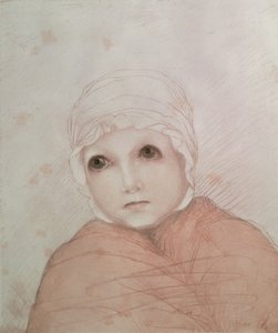 مارغريت فليمينغ (1803-111) ، مؤلفة طفل (رسم) بواسطة مجهول