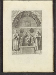 التقى نيس مع de heilige Franciscus en de heilige Dominicus Scènes uit het Venetiaanse leven (عنوان المسلسل) Habiti d