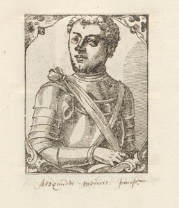 Portret van Alessandro de 