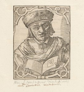 Portret van Niccolò Leoniceno بواسطة موالف توبياس