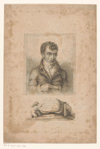 صورة لروبرت ماونت ، غلاف كتب وبائع مطبوعات في لندن R. Mount و Bookbinder و Printeller وصانع حافظات الأوراق (العنوان على الكائن) بواسطة مجهول