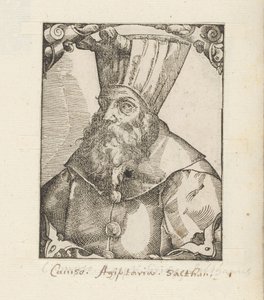 Portret van sultan Al-Ashraf Qansuh al-Ghawri بواسطة موالف توبياس