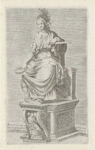 سكلبتور فان روما مستعمر روماني شهير تم القبض عليه داسيا في روما في حدائق Caerius (العنوان على الكائن) المنحوتات العتيقة في روما (عنوان السلسلة) أيقونات التماثيل القديمة لمدينة روما والتي تظهر في الأماكن العامة (عنوان السلسلة) بواسطة مجهول