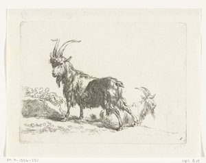 الوقوف والماعز أو الماعز الماعز والأغنام إلى N.P. بيركيم (عنوان المسلسل) بواسطة جيرارد فالك