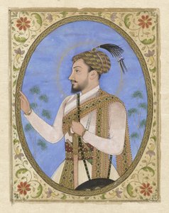 سلطان محمد عادل شاه Portretminiatuur van Sultan محمد عادل شاه فان بيجابور بواسطة مجهول