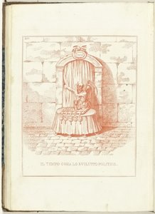 وقت الأب عند بوابة المستقبل ، 1795 Il Tempo ossia lo Sviluppo Politico (العنوان على الكائن) Hollandia Regenerata (نسخة إيطالية) (عنوان السلسلة) La rigenerazione dell