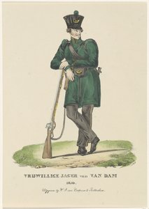 صياد فان دام التطوعي 1830 الصياد التطوعي بواسطة Van Dam 1830 (العنوان على الكائن) بواسطة دبليو جي فان اوسترزي