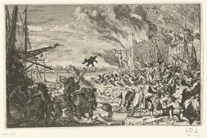 فظائع في قرية ووترسايد ، 1672 بواسطة مجهول