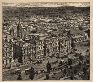 Adelaide - أستراليا - 1890 - نقش 1890 بواسطة مجهول مجهول