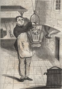 أنثلم كوليت (1785-1840) في باغن دي روشفور. نقش في "تاريخ المحكوم عليهم منذ إنشائهم حتى يومنا هذا" (1877) لبيير زكون (1817-1895) (كولونيا بينالي - مستعمرة جزائية). مجموعة خاصة. بواسطة مجهول مجهول