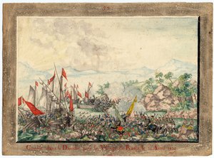 معركة الدانوب 1828 بواسطة مجهول مجهول