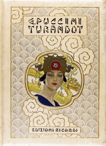 غلاف كتاب Turandot من تأليف Giacomo Puccini par Anonymous بواسطة مجهول مجهول
