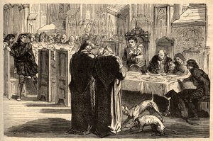 بريتاني - لويس الثاني ملك لا تريمويل (1460-1525) قبل لويس دورلينز (لويس الثاني عشر) بواسطة مجهول مجهول