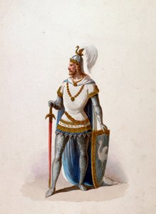 شخصية من أوبرا Lohengrin لفاغنر بواسطة مجهول مجهول
