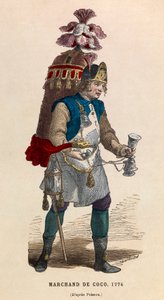 بائع جوز الهند عام 1774 - مجموعة خاصة بواسطة مجهول مجهول