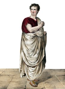 فيليسيتي-أوغست سايلوت ديسموسو الممثل الفرنسي (1785-1854) في دور روسكيوس في "" سيلا "لإتيان دي جوي (1764-1846) بواسطة مجهول مجهول