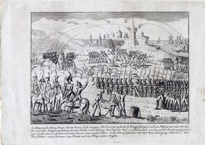 الحرب الروسية التركية 1828-1829 - حصار قلعة أنابا في 23 يونيو بواسطة مجهول مجهول