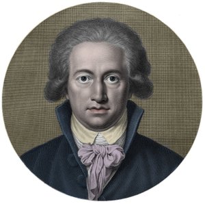يوهان فولفجانج فون جوته (1749-1832). كاتب ألماني. النقش التاسع عشر سي - صورة يوهان فولفجانج جوته (1749-1832) ، كاتب ألماني بواسطة مجهول مجهول