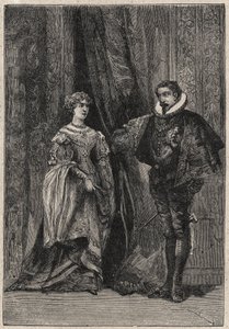 لوكريزيا بورجيا وزوجها الأول جيوفاني سفورزا دراجونا (1466-1510) بواسطة مجهول مجهول