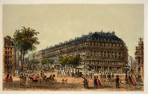 باريس 1874: Boulevard des Capucines ، Private Collection بواسطة مجهول مجهول