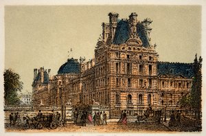 باريس 1874: Les Tuileries ، مجموعة خاصة بواسطة مجهول مجهول
