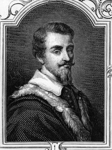 صورة لكاميلو بروكاتشيني (1551 - 1629) رسام إيطالي. نقش عام 1859 في "" صالات عرض أوروبا - إيطاليا "لأرمندود. مجموعة خاصة. بواسطة مجهول مجهول