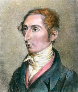 صورة لكارل (كارل) ماريا فون ويبر (1786-1826) الملحن الألماني نقش القرن التاسع عشر مجموعة خاصة بواسطة مجهول مجهول