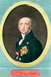 صورة لإتيان دي لا فيل ، كونت دي ليسبيد (1756-1825) ، عالم الطبيعة الفرنسي. نقش مجهول بواسطة مجهول مجهول