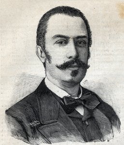 صورة جيوفاني جيوليتي (1842-1928) سياسي إيطالي ، رئيس مجلس الوزراء. نقش في "" Le Petro Parisien "" بواسطة مجهول مجهول