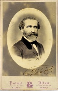 صورة جوزيبي فيردي (1813-1901) ، ملحن إيطالي. حوالي عام 1850 ، مجموعة خاصة ، ميلان بواسطة مجهول مجهول