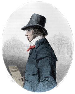 صورة جاك رينيه هيبيرت (1757-1794) ، صحفي وسياسي فرنسي - صورة جاك رينيه هيبيرت (1757-1794) صحفي وسياسي فرنسي - نقش عام 1863 في "الكتاب الأحمر - Histoire De L'echafaud en France" بقلم Dupray de La Maherie - بواسطة مجهول مجهول