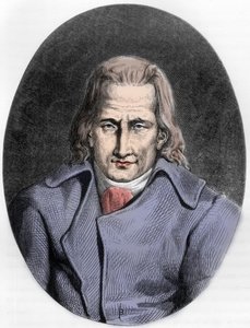 صورة جاك كازوت ، المؤلف الفرنسي - صورة جاك كازوت (1719-1792) - نقش عام 1863 في "" Le Livre Rouge - Histoire De L'echafaud en France "" لدوبراي دي لا ماهري - مجموعة خاصة بواسطة مجهول مجهول
