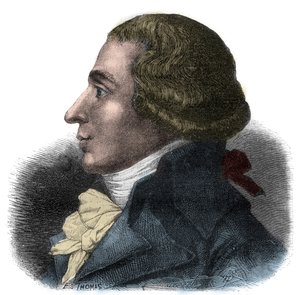 صورة جان بابتيست بوير فونفريد (جان بابتيست بوير فونفريد) (1766-1793) ، سياسي فرنسي - مندوب عن الاتفاقية ، تنتمي إلى عائلة جيروندان - نقش في "Histoire des Girondins" للفونس دي لامارتين (1790-1869) 1865-1866 - خاص بواسطة مجهول مجهول
