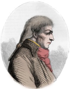 صورة لجوزيف لوبون (1765-95) سياسي فرنسي - صورة لجوزلين فرانسوا جوزيف لوبون (1765-1795) ، ثوري فرنسي - نقش من عام 1863 في "الكتاب الأحمر - هيستوار دي ليتشافود في فرنسا" لدوبراي دي لا ماهري - مجموعة خاصة بواسطة مجهول مجهول