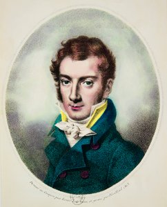 صورة لجوزيف ميسيدر (1789-1863) عازف الكمان والملحن النمساوي ، مجموعة بريفيه بواسطة مجهول مجهول