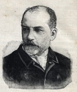 صورة ليون بونات (1833-1922) ، رسام فرنسي في ذلك الوقت رئيس Societe des Artistes Français. نقش في "" Le Peute Parisien "" بواسطة مجهول مجهول