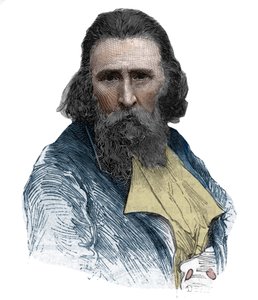 صورة ليون كلادل (1835-1892) ، رجل الأدب الفرنسي. بواسطة مجهول مجهول