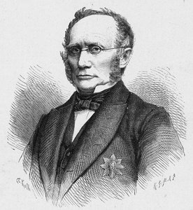 صورة لودفيج ويندثورست (1812-1891) ، سياسي كاثوليكي ألماني. نقش في "Les Missions Catholiques au XIXeme Siecle" للويس-يوجين (لويس يوجين) لوفيت. مجموعة خاصة. بواسطة مجهول مجهول