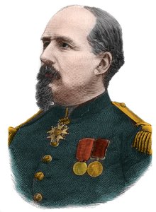 صورة لبيير فيليب دنفر روشيرو (دنفر روشيرو) (1823-1878) كولونيل فرنسي. بواسطة مجهول مجهول