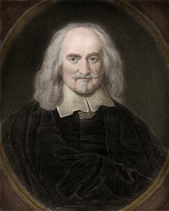 صورة توماس هوبز (1588-1679) الفيلسوف الإنجليزي - توماس هوبز 1588-1679 الفيلسوف الإنجليزي والمنظر السياسي بواسطة مجهول مجهول