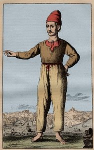 صورة للثوري توماسو أنيلو ، ديت ماسانييلو (1622-1647) ، صياد من نابولي ، تولى قيادة الثورة ضد الإسبان في عام 1647 "(توماسو أنيللو ، المعروف باسم ماسانييلو ، زعيم بائعي الأسماك في ثورة ضد حكم هابسبورغ سبا بواسطة مجهول مجهول