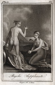 استجداء النفس. نقش من عام 1819 في "Lettres a Emilie sur la mythologie" لتشارلز ألبرت ديموستييه (1760-1801). مجموعة خاصة. بواسطة مجهول مجهول