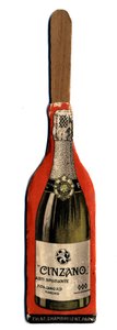 مروحة إعلانية صغيرة ، الهدف مستمد من الترويج للعلامة التجارية Vermouth Cinzano ، نبيذ فاتح للشهية الإيطالي. مجموعة خاصة لاول مرة في القرن العشرين بواسطة مجهول مجهول