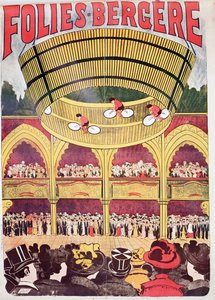 The Folies-Bergere ، قاعة موسيقى الملهى بواسطة مجهول مجهول