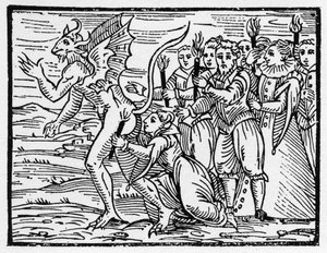 قبلة السبت على أرداف الشيطان - "الخلاصة Maleficarum" ، تتعامل مع السحرة ومآسيهم وفرزهم لفرانشيسكو ماريا جوازو أو Guaccio أو Guaccius (15 ؟؟ -16 ؟؟) 1608 المجموعة الخاصة